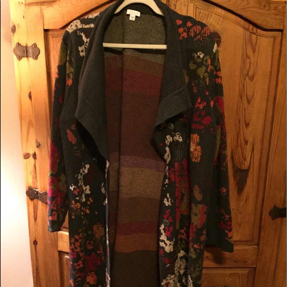 J Jill sweater coat